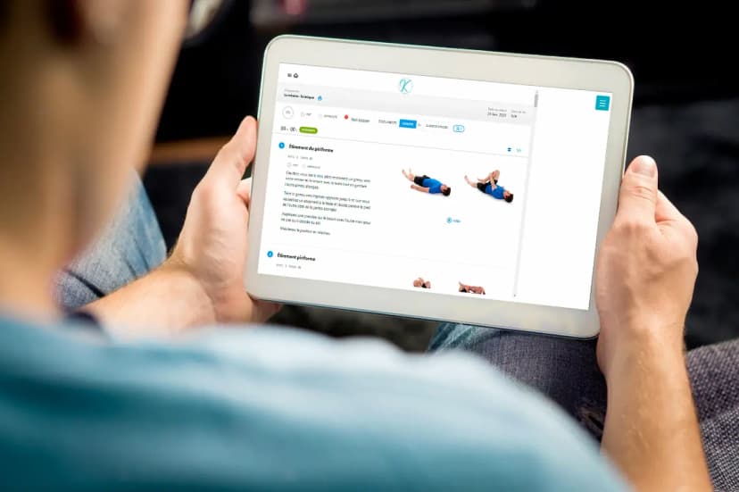 Application Mon Programme - Exercices vidéo personnalisés
