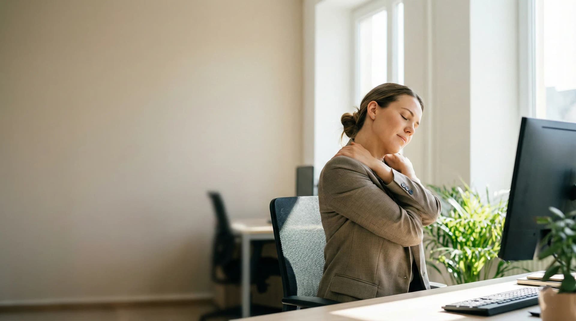 Exercices au bureau : 4 semaines pour soulager nuque et épaules sans quitter sa chaise