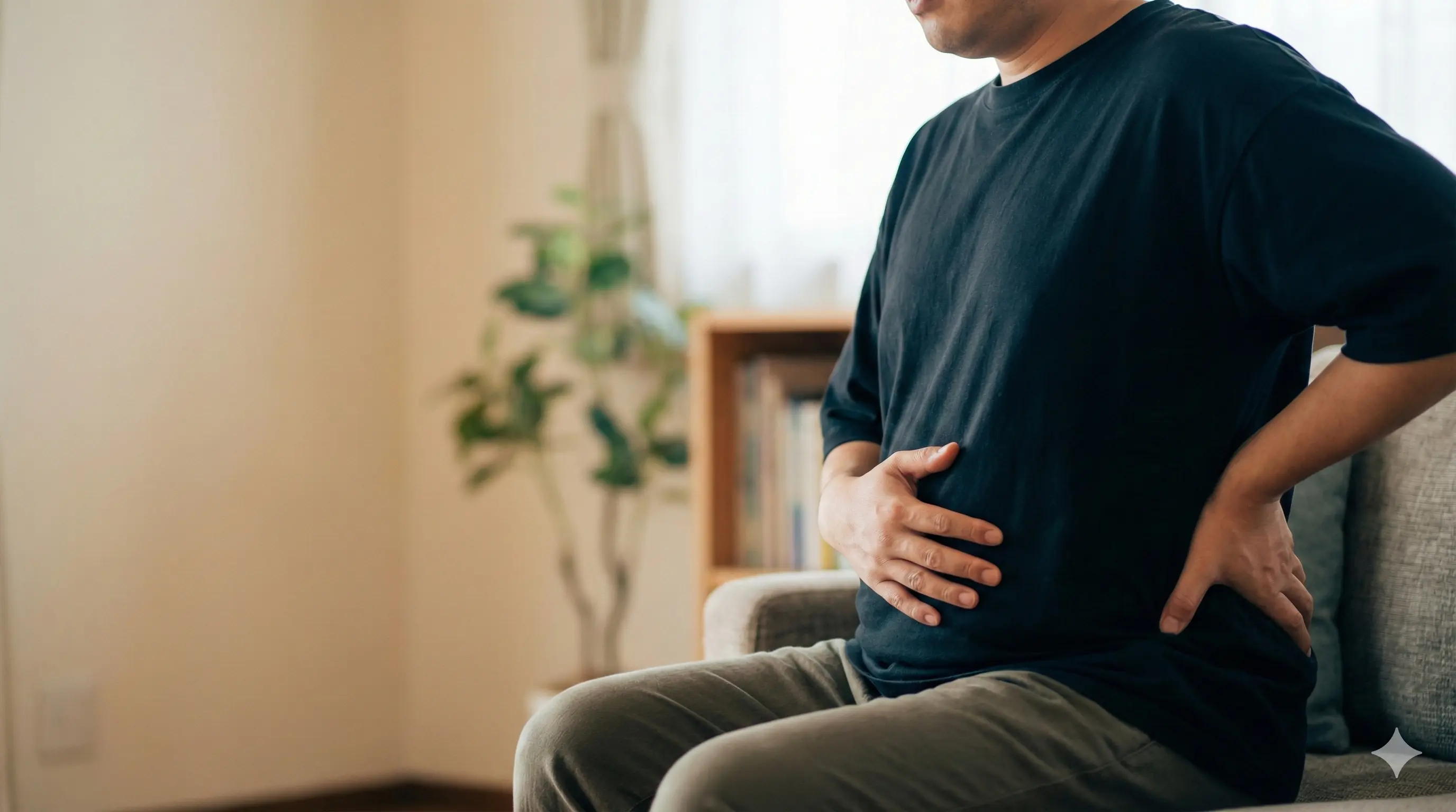 Graisse viscérale et mal de dos : Comment l'inflammation abdominale attaque vos vertèbres